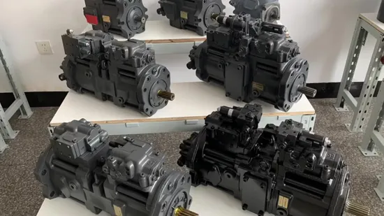 로드 롤러 자우어 90r100 90r130 90L100 유압 피스톤 펌프